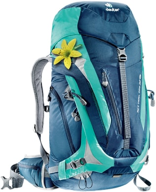 DEUTER ACT Trail PRO 32 SL - dámský turistický batoh modrý