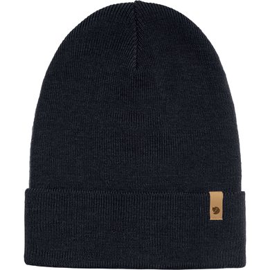 FJÄLLRÄVEN Classic Knit Hat, Dark Navy