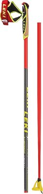 LEKI HRC team, fluorescent red-darkanthracite-neonyellow