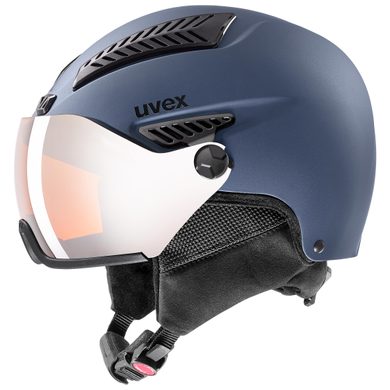 UVEX HLMT 600 visor, blue mat