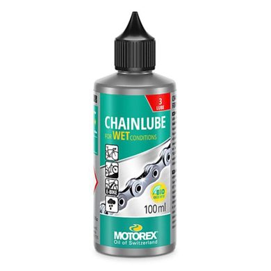 MOTOREX CHAIN LUBE FOR WET CONDITIONS 100ML K12