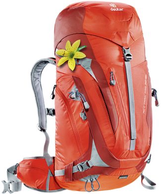 DEUTER ACT Trail PRO 32 SL - dámský turistický batoh červený