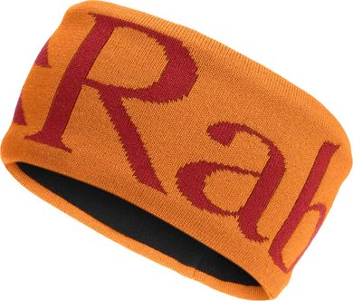 RAB Rab Knitted Logo Headband, marmalade