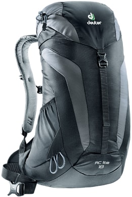 DEUTER AC Lite 18 black-titan - turistický batoh