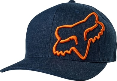 FOX CLOUDED FLEXFIT HAT, Navy