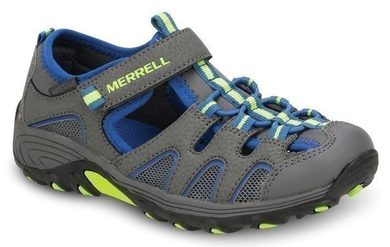 MERRELL HYDRO H2O HIKER SANDAL grey/lime/cobalt