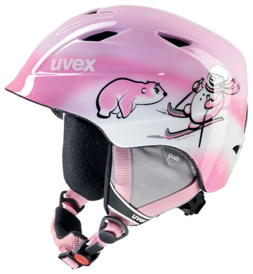 UVEX AIRWING 2 - růžová dětská lyžařská helma
