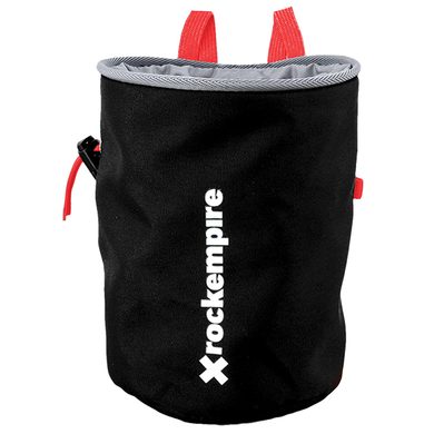 ROCK EMPIRE Chalk Bag Basic Black/Red