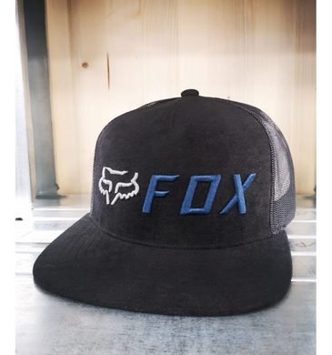 FOX Apex Snapback Hat, Black/Blue