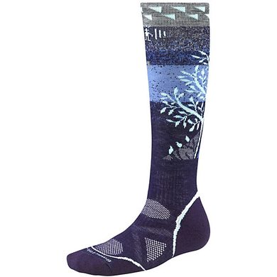 SMARTWOOL W PhD Snowboard Medium fialové, purple