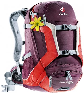 DEUTER Trans Alpine 26 SL aubergine-fire