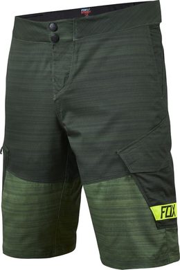 FOX 10323-228 RANGER CARGO PRINT Heather Fatigue - cyklistické šortky