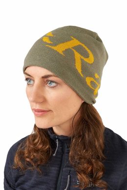 RAB Logo Beanie, light khaki/sahara