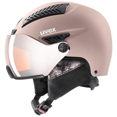 UVEX HLMT 600 visor, rose mat