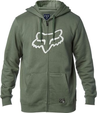 FOX District 3 Zip Fleece, Dark Fatigue