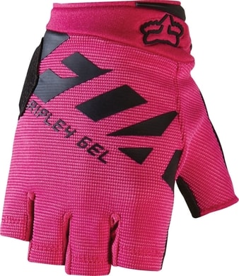 FOX Womens Ripley Gel Short Glove, black/pink