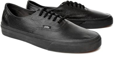 VANS UA Authentic Decon (Premium Leather), black/black
