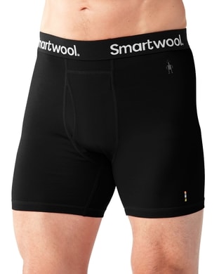 SMARTWOOL M MERINO 150 BOXER BRIEF black