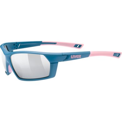 UVEX SPORTSTYLE 225 BLUE MAT ROSE / LITEMIRROR SILVER (CAT. 3) 2022