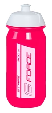 FORCE STRIPE 0,5 l, růžovo-bílá