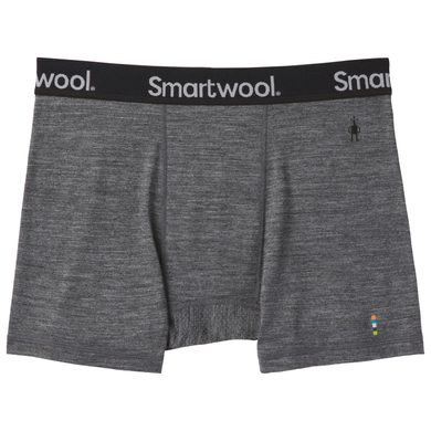 SMARTWOOL M MERINO SPORT 150 BOXER BRIEF medium gray heather