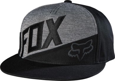 FOX Conjunction Snapback Black - kšiltovka