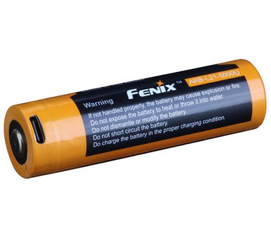 FENIX 21700 5000 mAh with USB-C (Li-Ion)