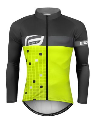 FORCE SQUARE long sleeve,fluo-grey