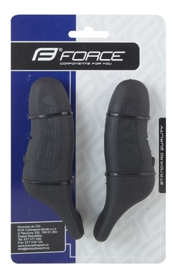 FORCE RAB 12 cm AL+rubber, black