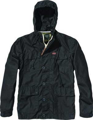 GLOBE 1437001 Goodstock Parka, black - pánská bunda