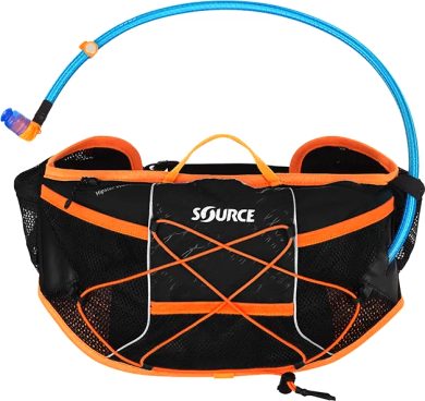 SOURCE Hipster Wave - Hydration belt 1.5 L Black