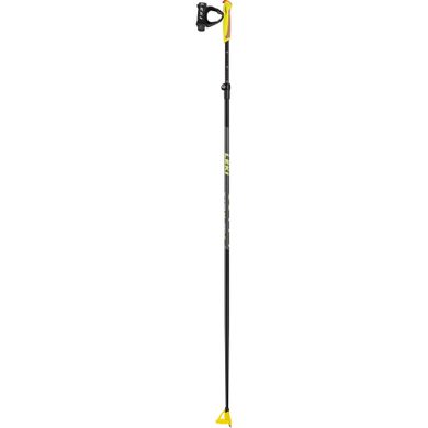 LEKI Poles XTA 6.5 Vario Jr., black-neonyellow-darkanthracite