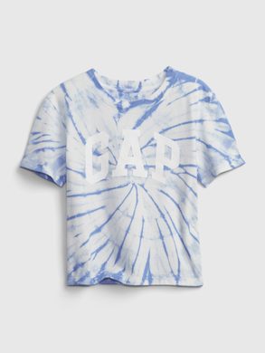 GAP 683651-00 Dětské tričko z organické bavlny Modrá
