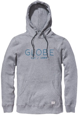 GLOBE Mod Hoodie III, pewter marle - pánská mikina