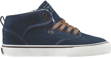 GLOBE Motley Mid Kids Navy/Brown/Fur