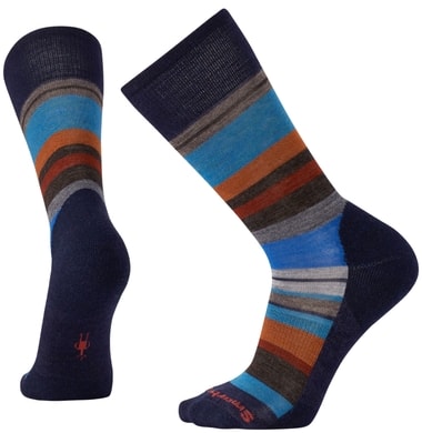 SMARTWOOL M SATURNSPHERE deep navy h/cardamom