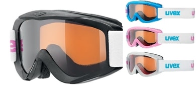 UVEX SNOWY PRO SET polarwhite/black/iceblue/pink