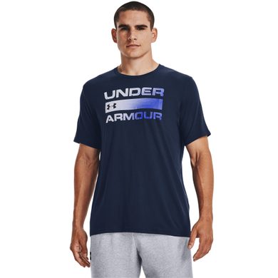 UNDER ARMOUR TEAM ISSUE WORDMARK SS, navy