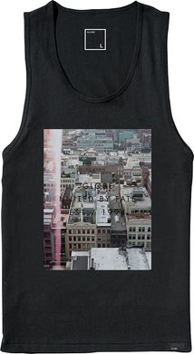 GLOBE Cityscape Singlet Black - Pánské tílko