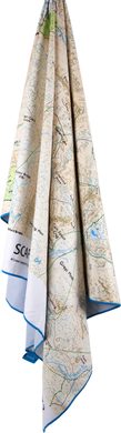 LIFEVENTURE Printed SoftFibre OS Map Towel scafell pike