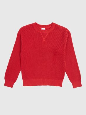 GAP 725057-05 Dětský pletený svetr Červená