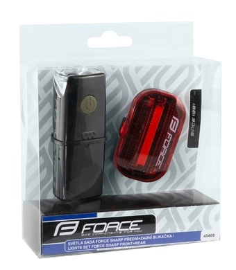 FORCE SHARP front+rear flasher