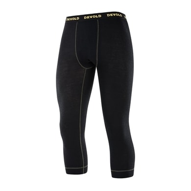 DEVOLD Wool Mesh Man 3/4 Long Johns Black