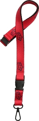 FOX Fox head aircraft lanyard Red