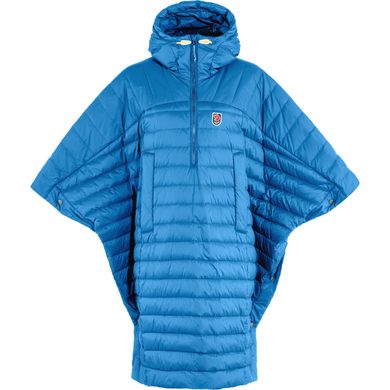 FJÄLLRÄVEN Expedition Down Poncho, UN Blue