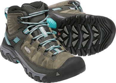 KEEN TARGHEE III MID WP W, alcatraz/blue turquoise