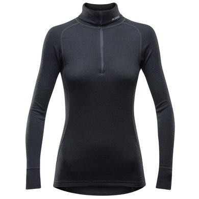 DEVOLD Duo active woman zip neck black