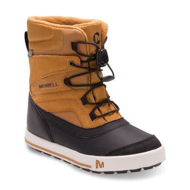 MERRELL SNOW BANK 2.0 WTRPF wheat/black - dětské zimní boty