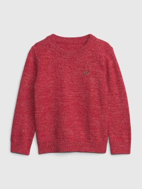 GAP 773863-05 Dětský pletený svetr Brannan, Červená