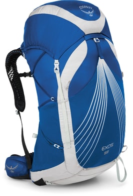 OSPREY Exos 58 - turistický batoh modrý